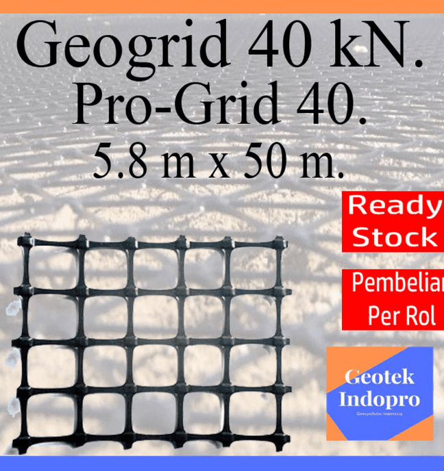 Geogrid 40 kN (4040) Roll